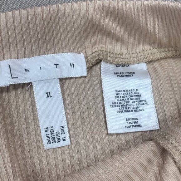 Leith Ribbed Mini Skirt - Picture 4 of 5